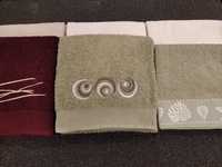 Conjuntos de toalhas / lençóis de banho 100% algodão (novos) & roupão