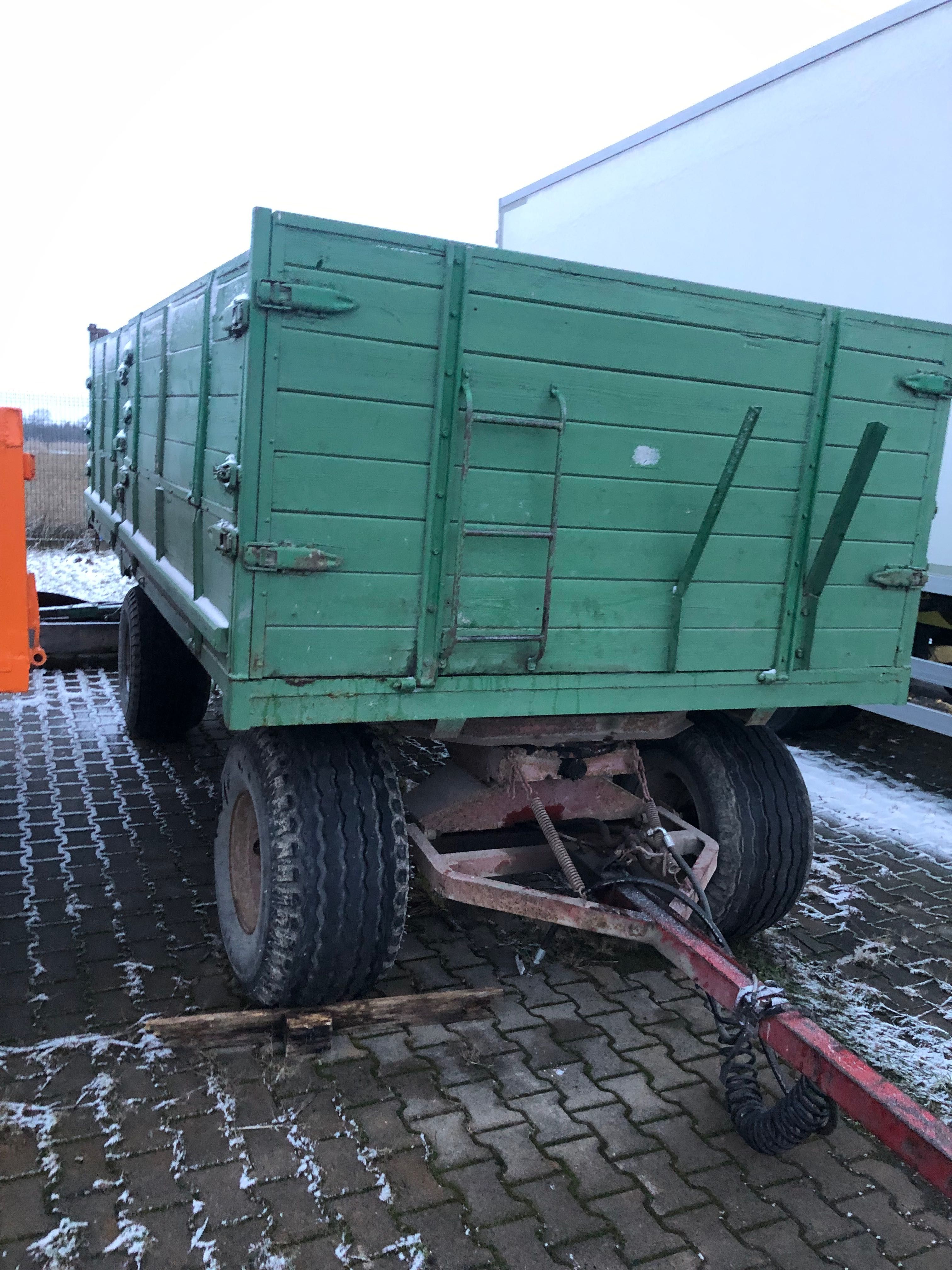 Przyczepa 7/8 ton zbożowa ZAREJESTROWANA