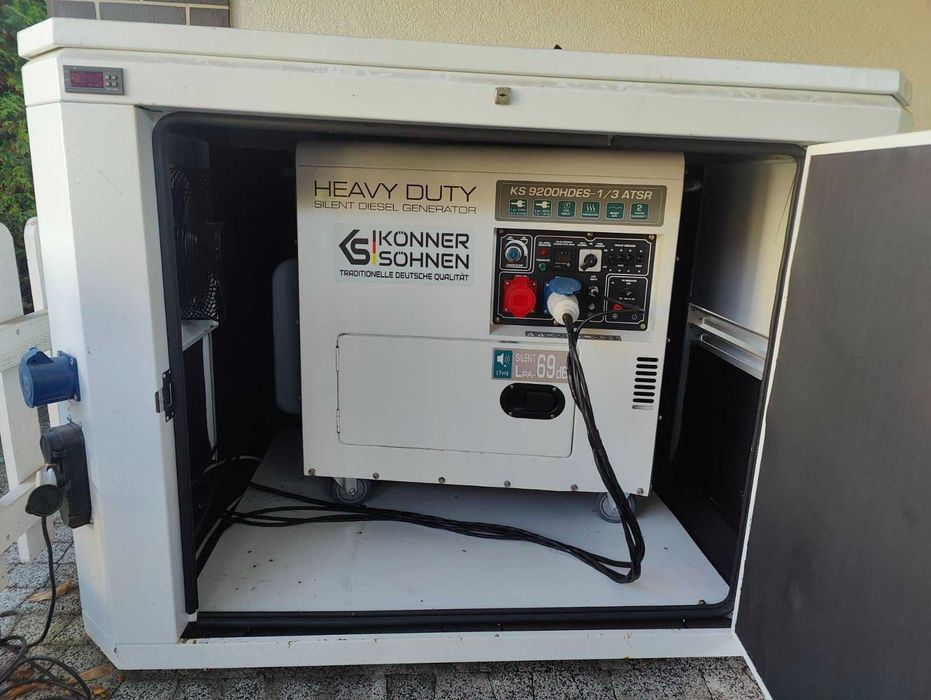 Продам комплект генератора + блок автоматики Konner & Sohnen