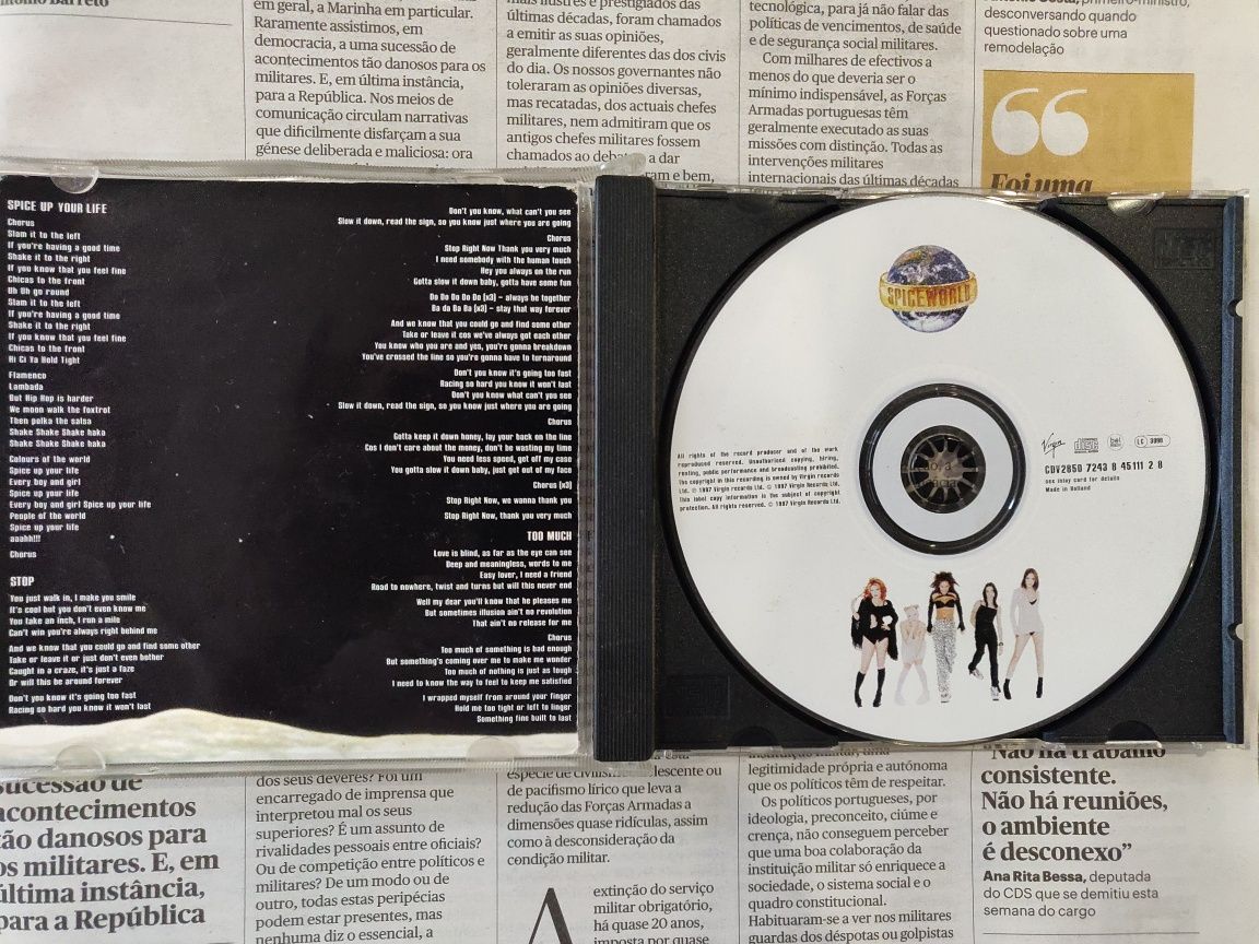 Cd's clássicos originais, Madonna, Britney Spears, Spice girls,Titanic