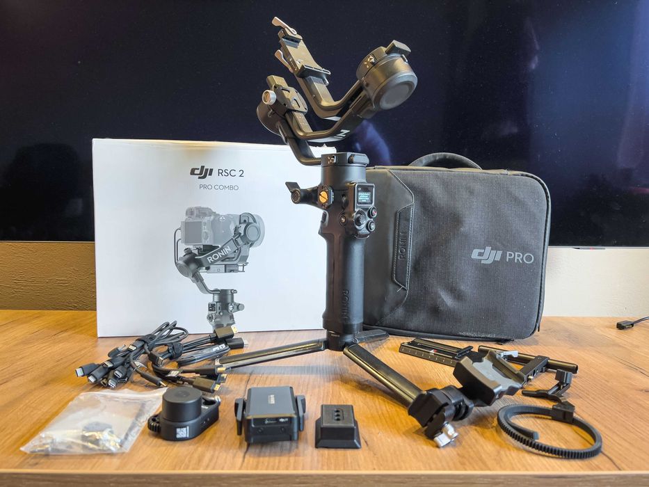 Gimbal DJI RONIN RSC 2 w wersji Pro Combo, RavenEye