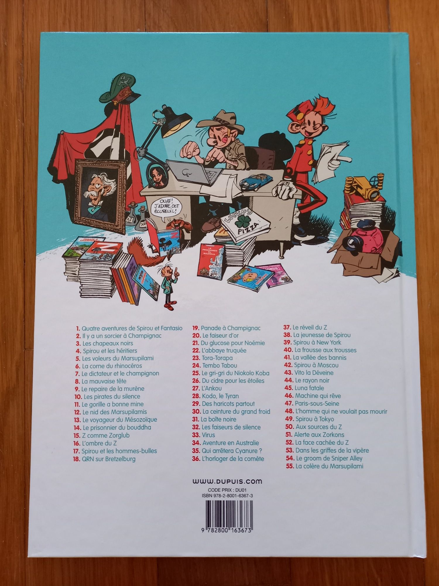 Spirou et Fantasio - Vários álbuns