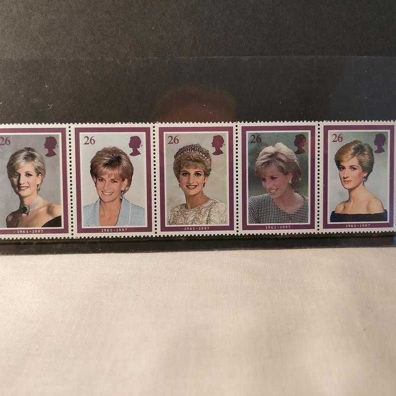 DIANA Princess of Wales 1961 - 1997 Royal Mail Mint +PREZENT