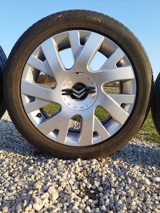 Alufelgi 17" 4x108 Citroen C3 C4 C5 Berlingo