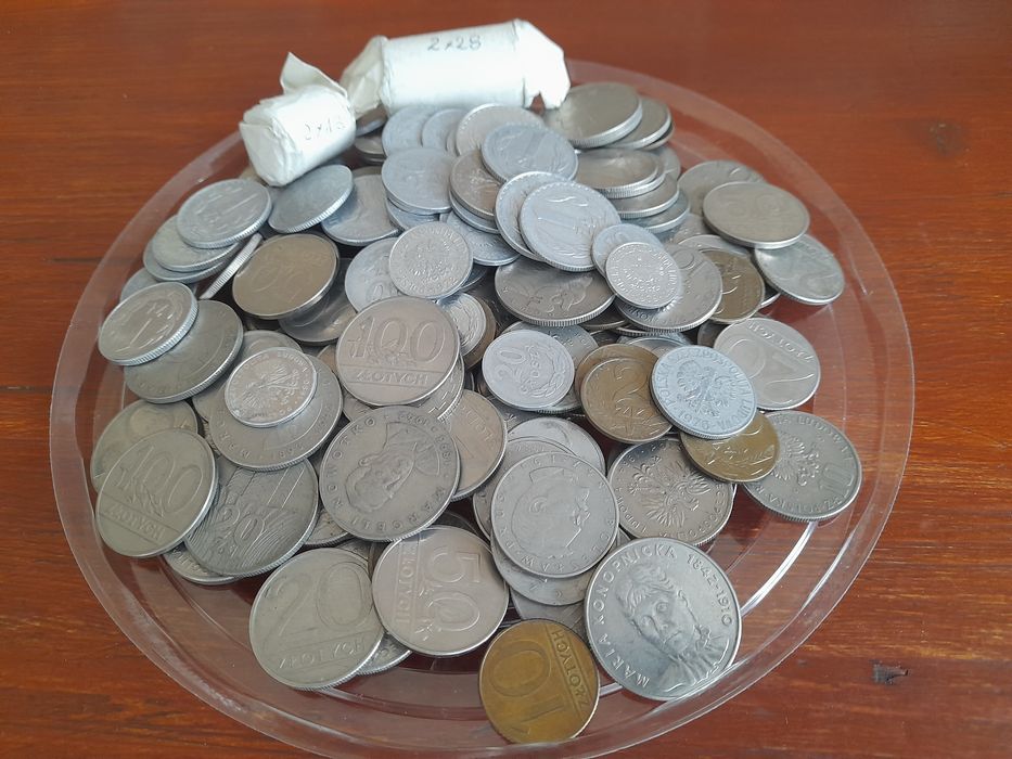 Zestaw monet z Prl-u