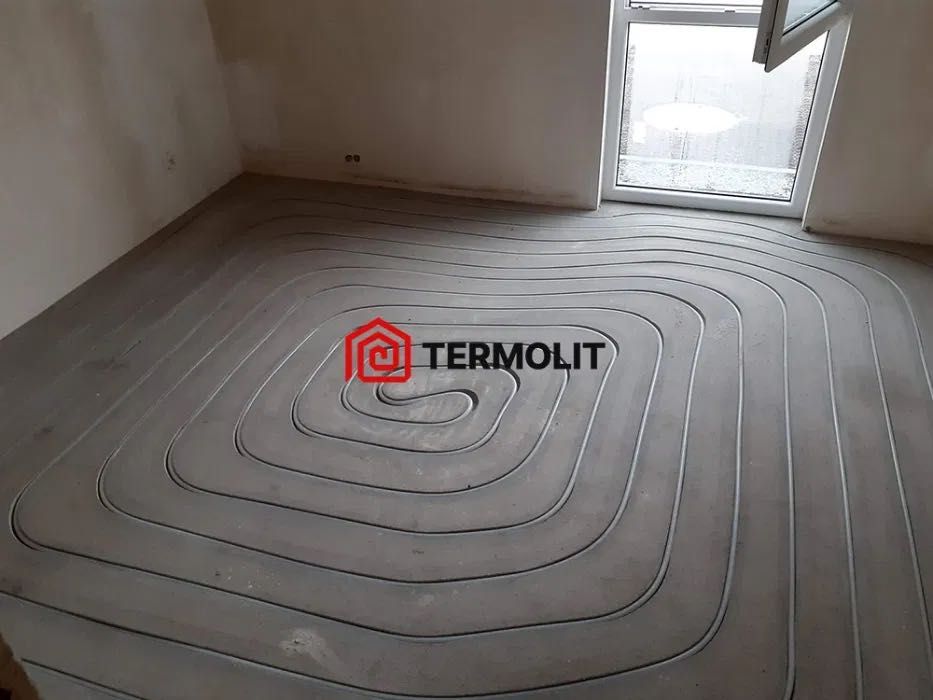 TERMOLIT Frezowanie pod ogrzewanie podłogowe frezowane - GDAŃSK