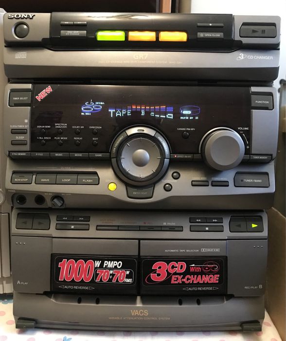 Музыкальный центр Sony mhc-gr7(голова)