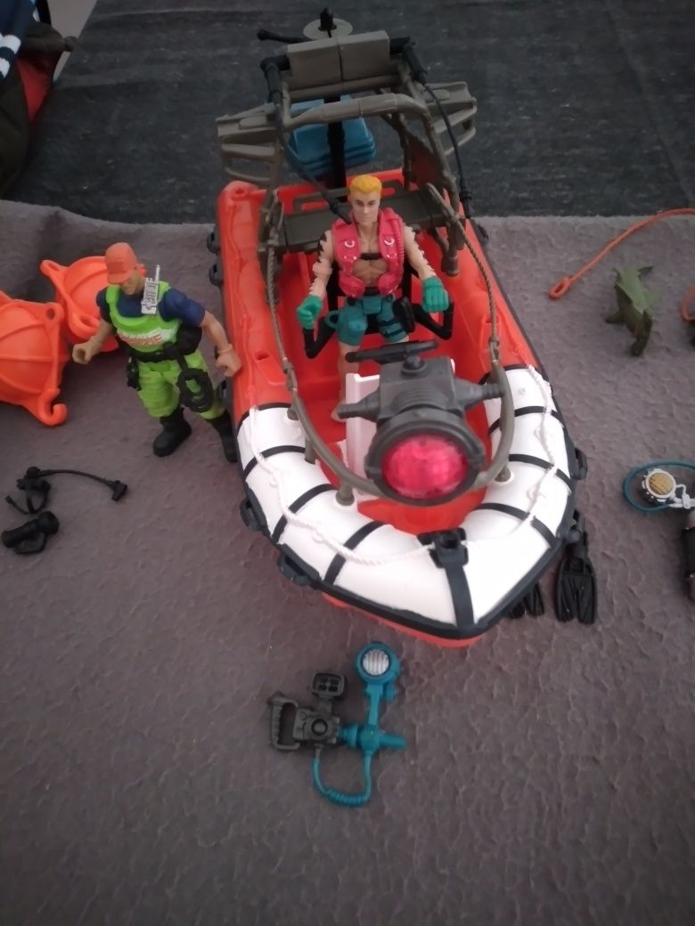 Bonecos, Set de Pesca, Barco