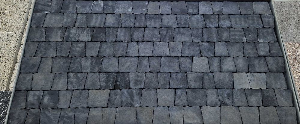 Kostka Brukowa Savona Klasyczna Czarna 6 cm Trapez Podjazd Jadar