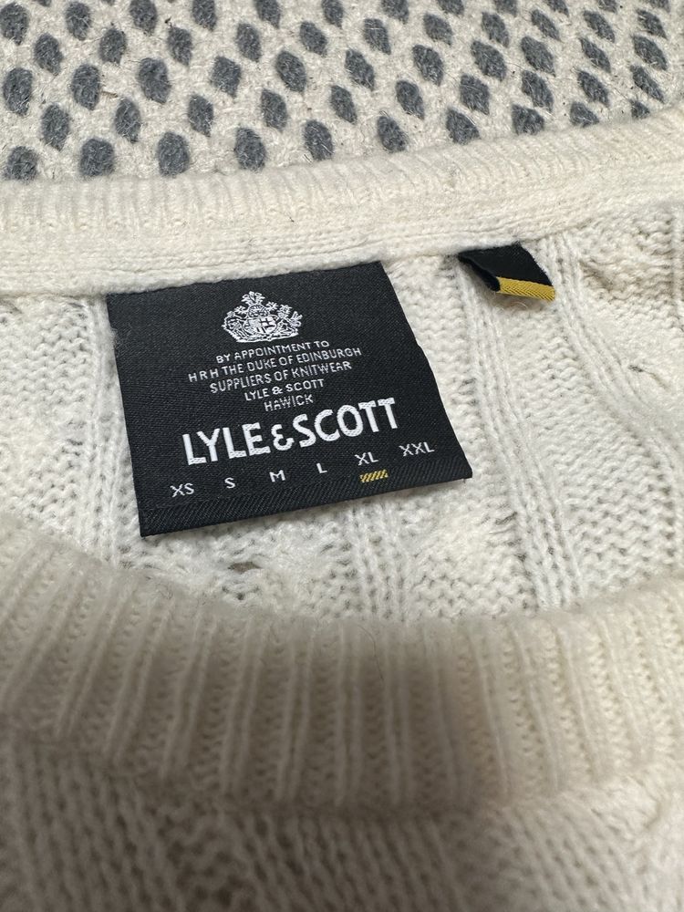 Lyle & Scott свитр, XL лайл скот