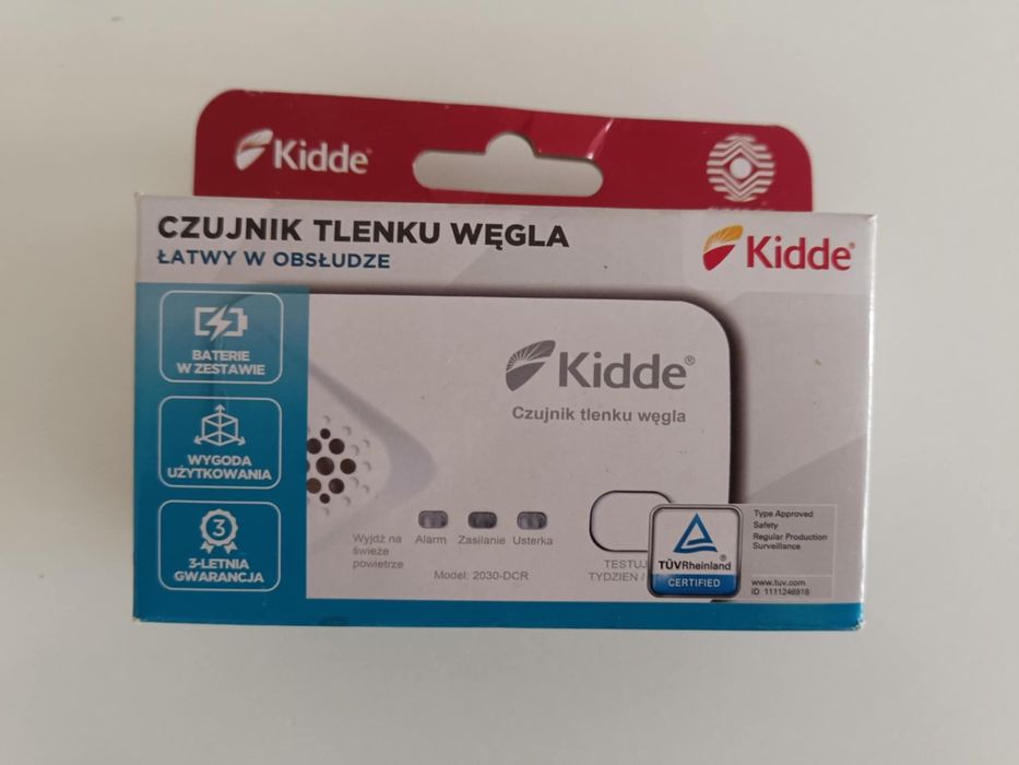 Czujnik tlenku węgla Kidde