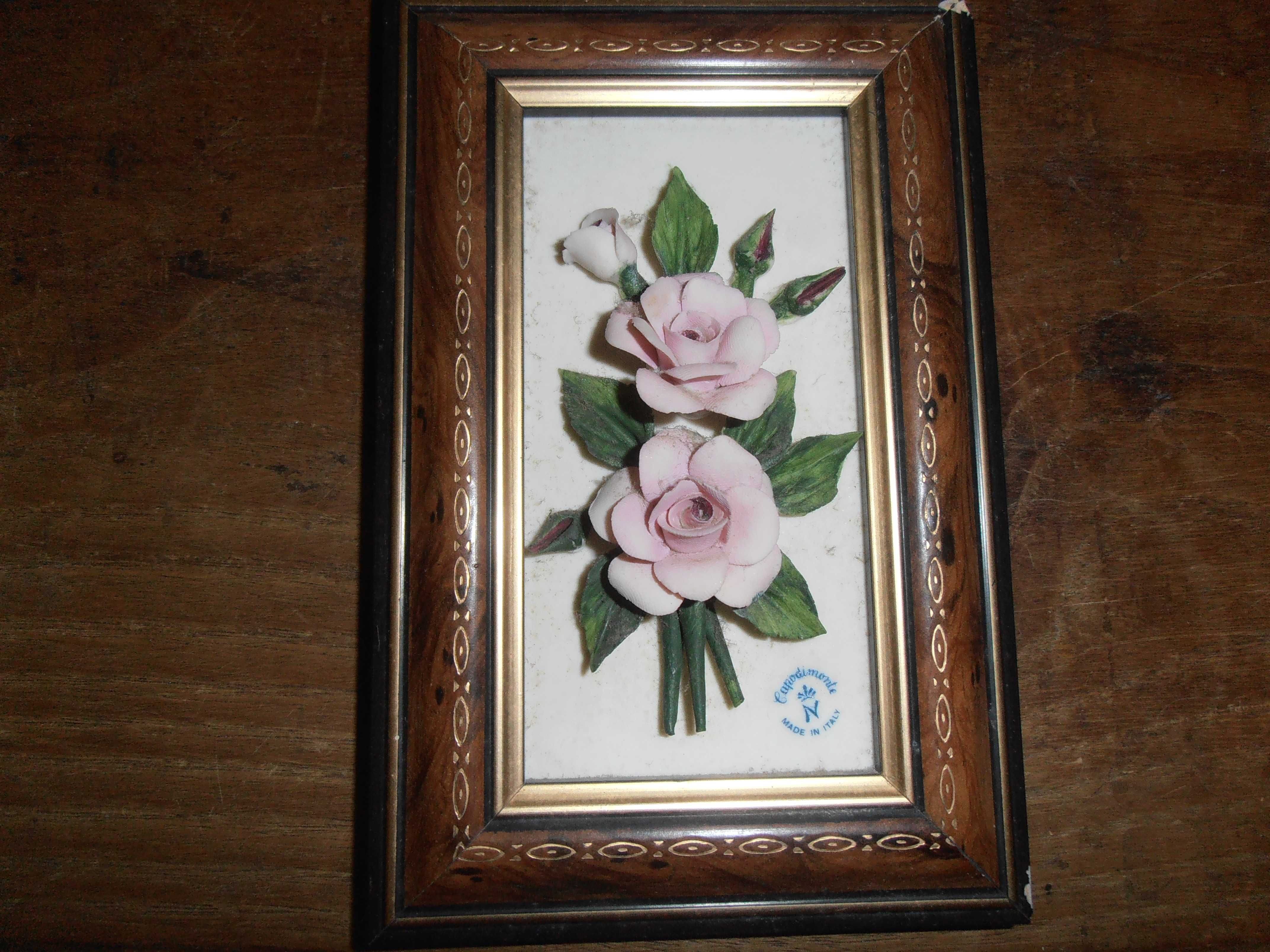 quadro 11x17 cm- porcelana capodimonte