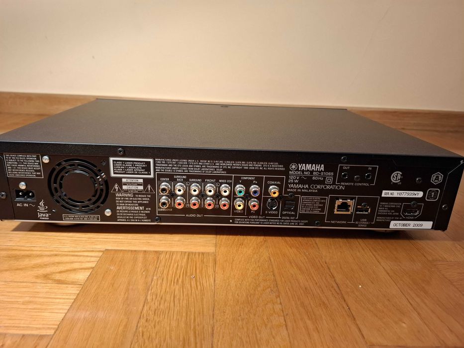 Odtwarzacz Blu-ray Yamaha BD-S1065