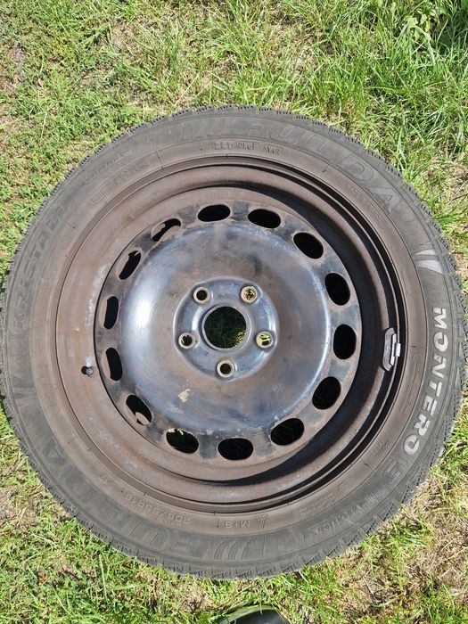 Felgi stalowe 16 VW 5x112 + opony zimowe