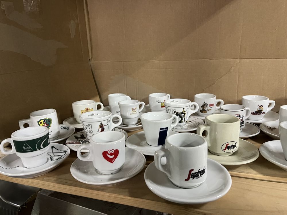 Chavenas de café conjunto de 20 unidades para colecionadores