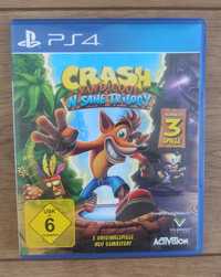 Crash Bandicoot N. Sane Trilogy. Na PS4, ale na PS5 też zadziała.