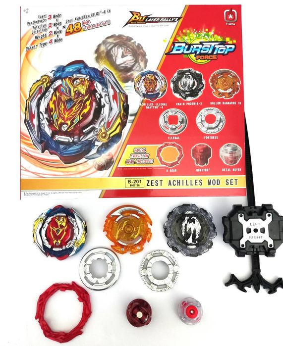 Бейблейд b201 Zest Achilles флейм