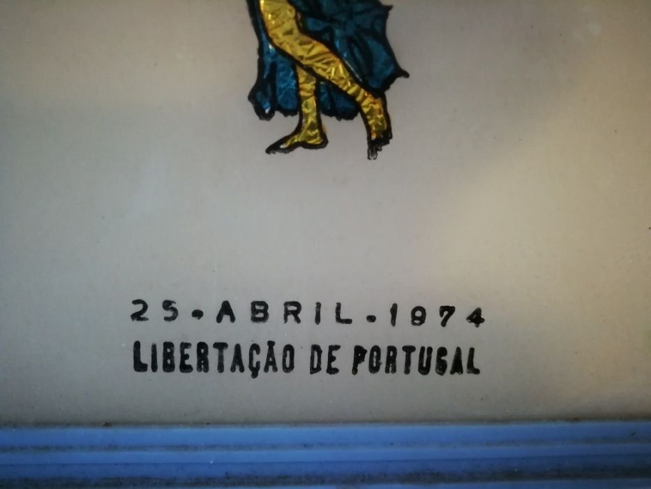 Quadro 25 Abril 1974 Libertação Portugal