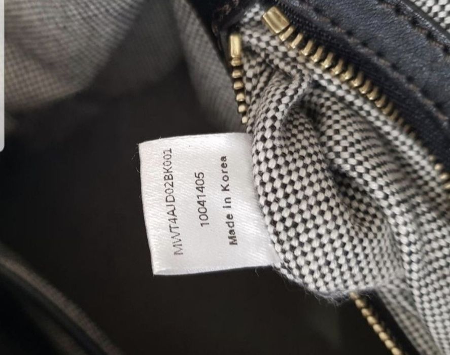 Винтажная кожаная сумка MCM Оригинал сумка тоут трапеция номерная