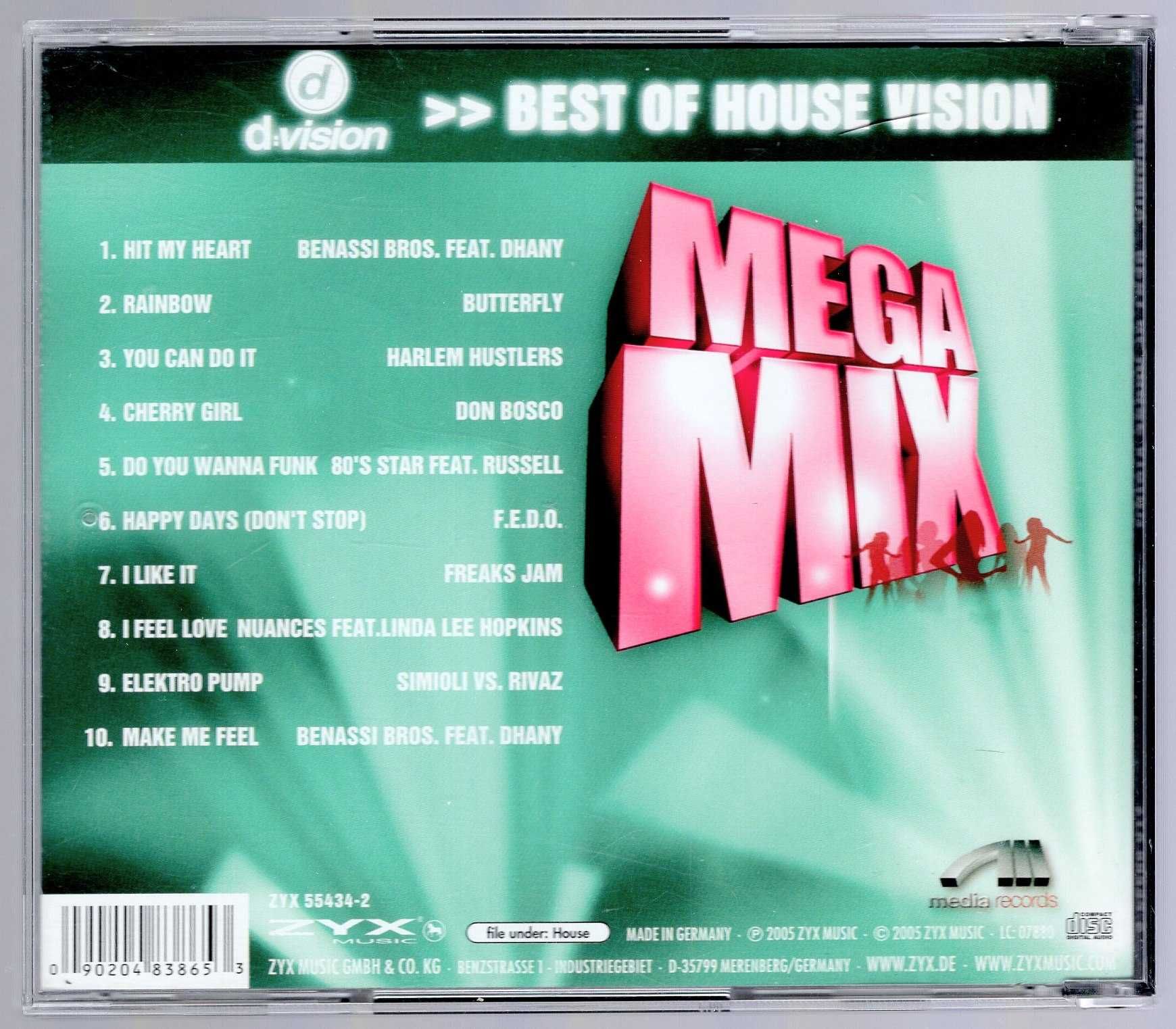 Megamix - Best Of House Vision (CD)