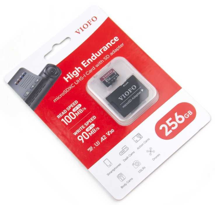 Karta Pamięci 256GB  microSDXC U3 Class10 V30 do Wideorejestratorów