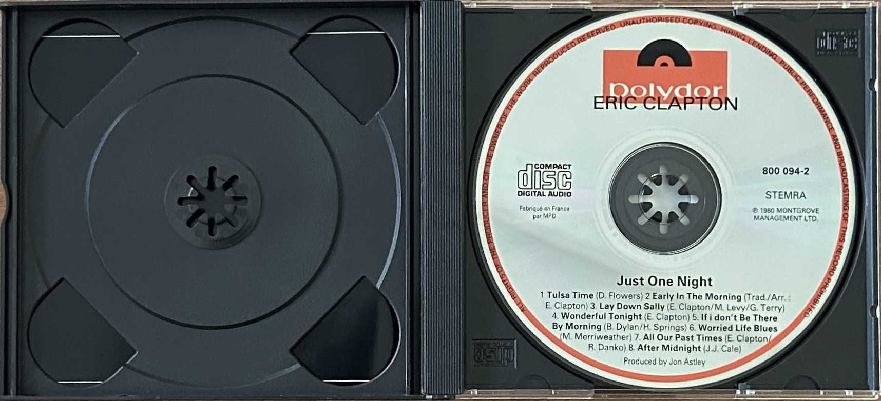 Eric Clapton - Just One Night - 1980 - CD x 2