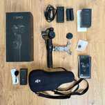 Kamera Gimbal DJI Osmo – mało używany + mikrofon + dodatkowa bateria
