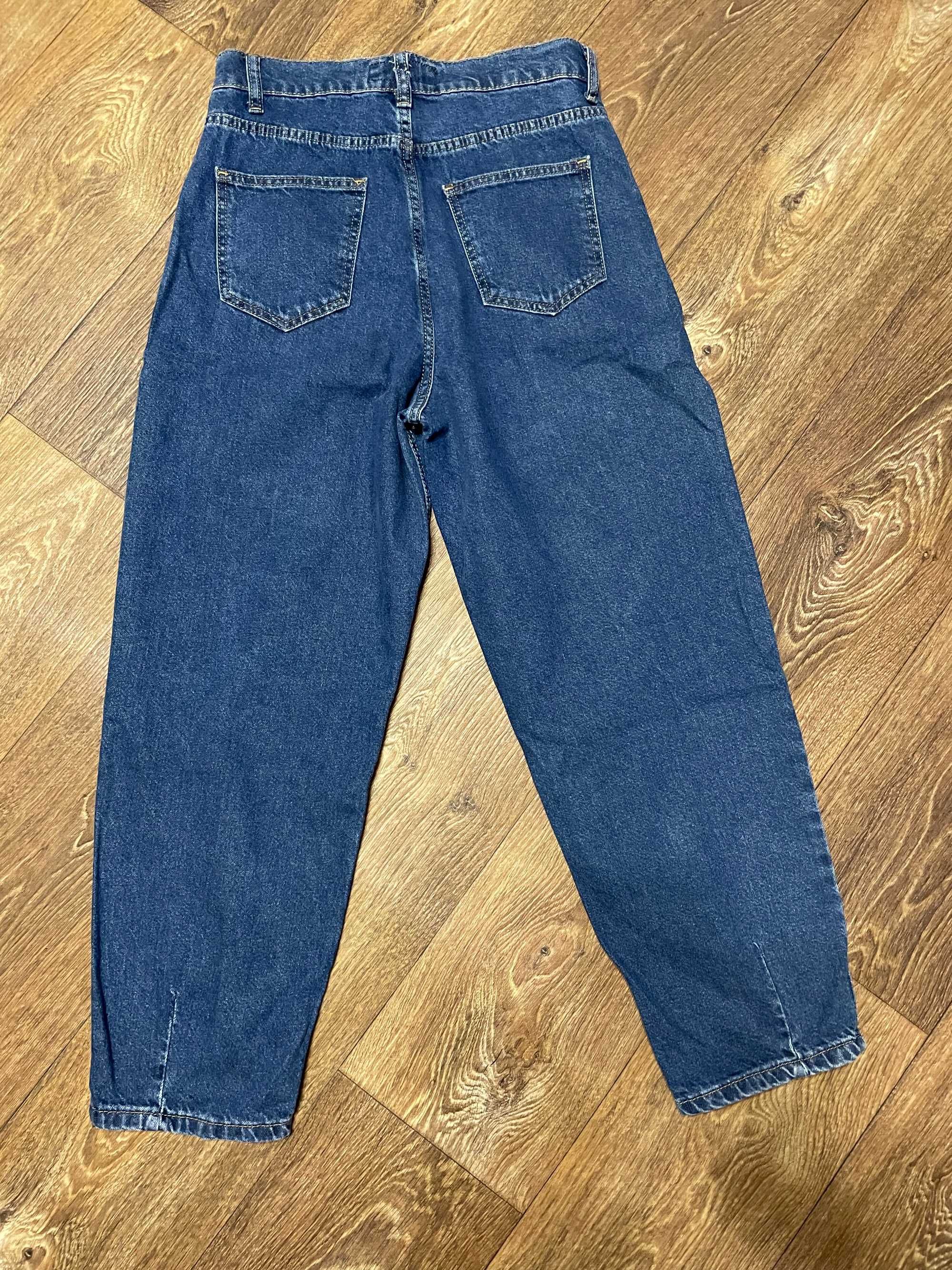 Джинсы слоучи с защипами  Park Karon Jeans. Разм.  44-46