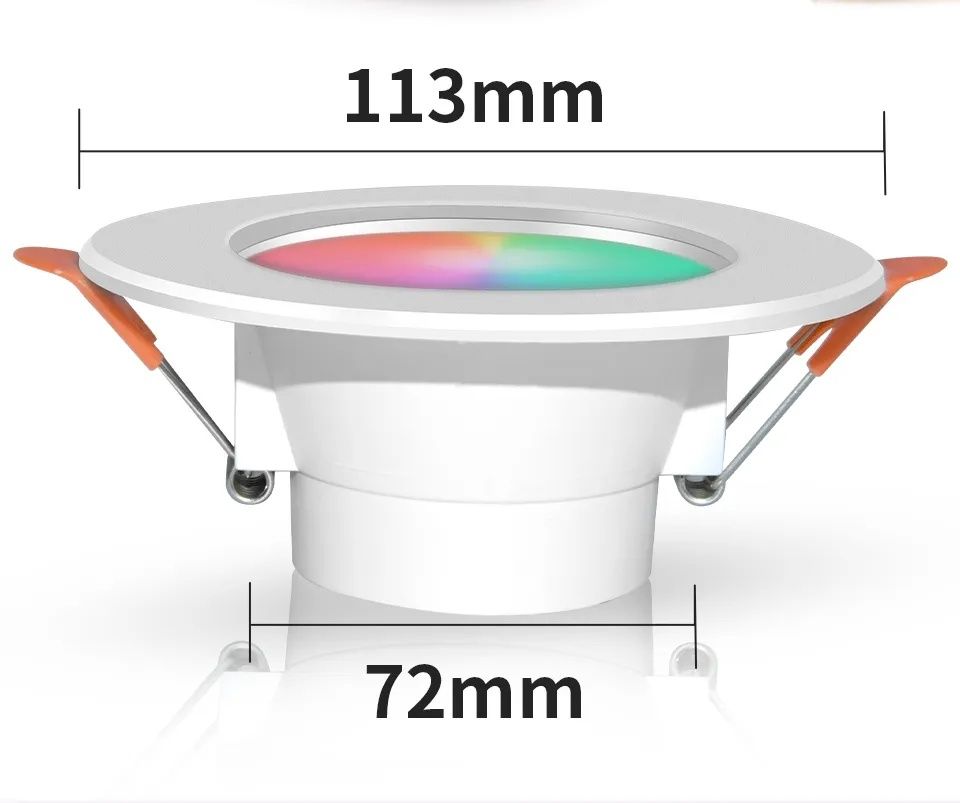 Світильник розумний вбудований Tuya RGB CCT