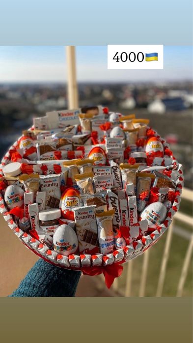 Подарункові солодкі бокси . Новорічні подарунки