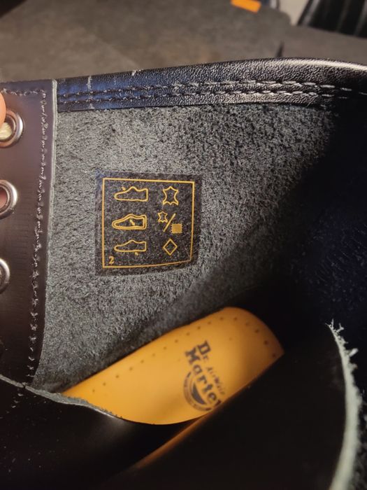 Dr. Martens Crazy Horse 8 Eye Boots Women