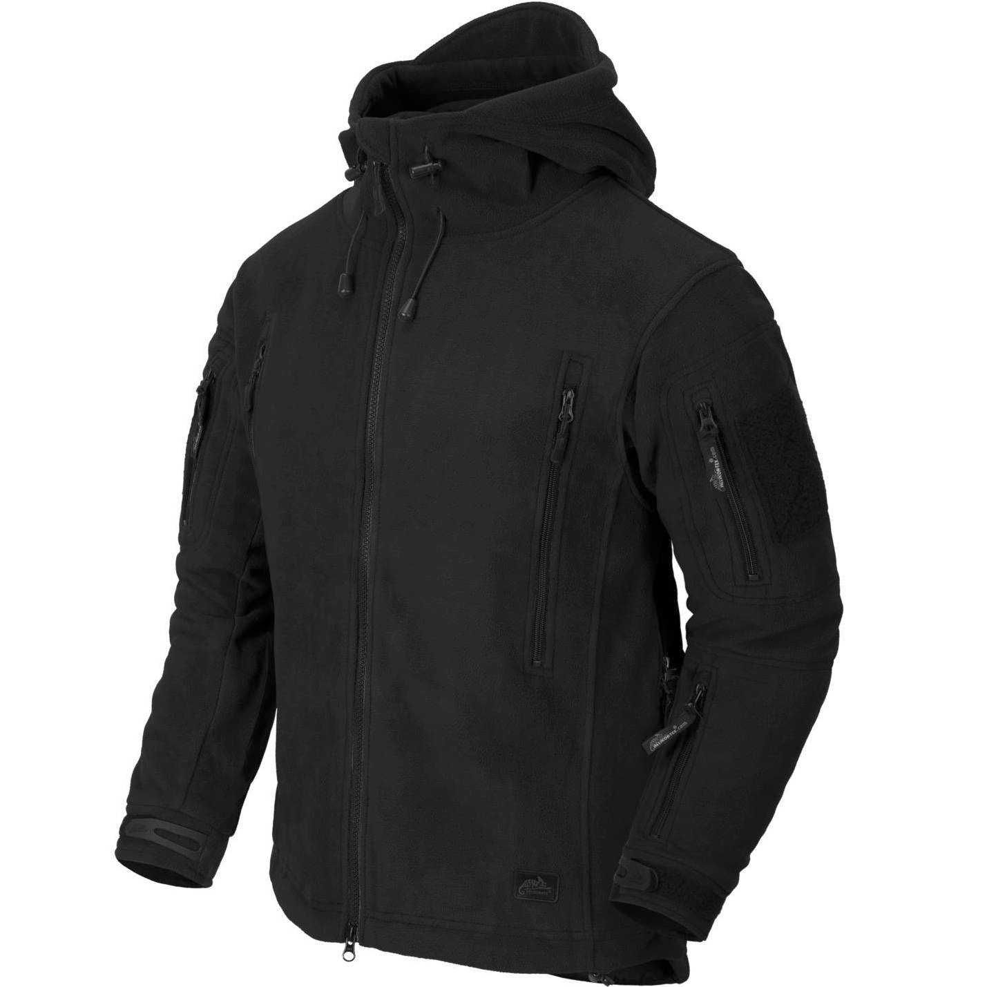 HELIKON Bluza PATRIOT Double Fleece Czarna Różne rozmiary