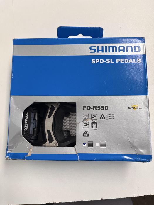 Pedały rowerowe Shimano szosowe SPD-SL PD-R550
