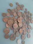 lote de moedas Portugal, Espanha e Inglaterra