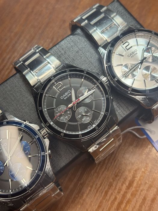 Годинник чоловічий Casio MTP-1374D-1A, 1A2 7AОригінал Гарантія Часы му