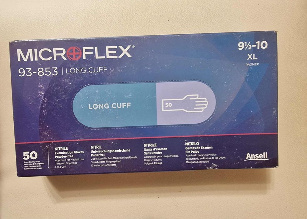 Rękawiczki nitrylowe Ansell 93-853 S-XL
