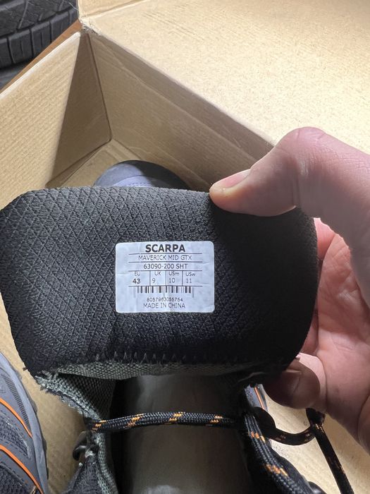 Трекінгові черевики Scarpa Maverick
