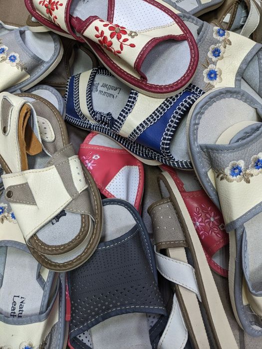 Тапок  жіночий шкіра Польща ОПТ