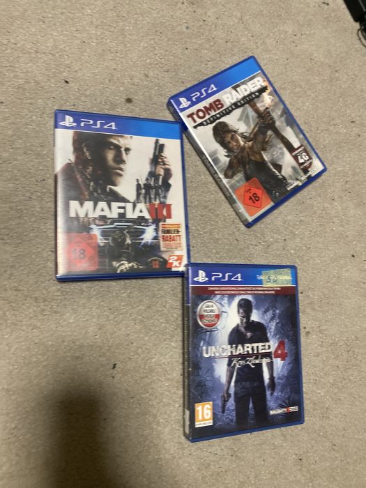 Gry PS4 Zestaw 3 gier rezerwacja