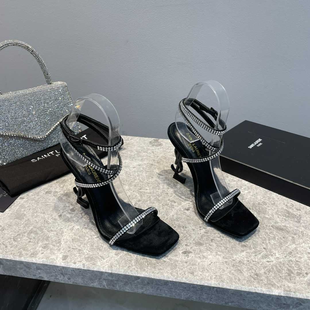 Szpilki Saint Laurent YSL Nowe Pobranie Cyrkonie