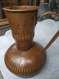 Stary dzban arabski miedziany sygnowany do kawy
