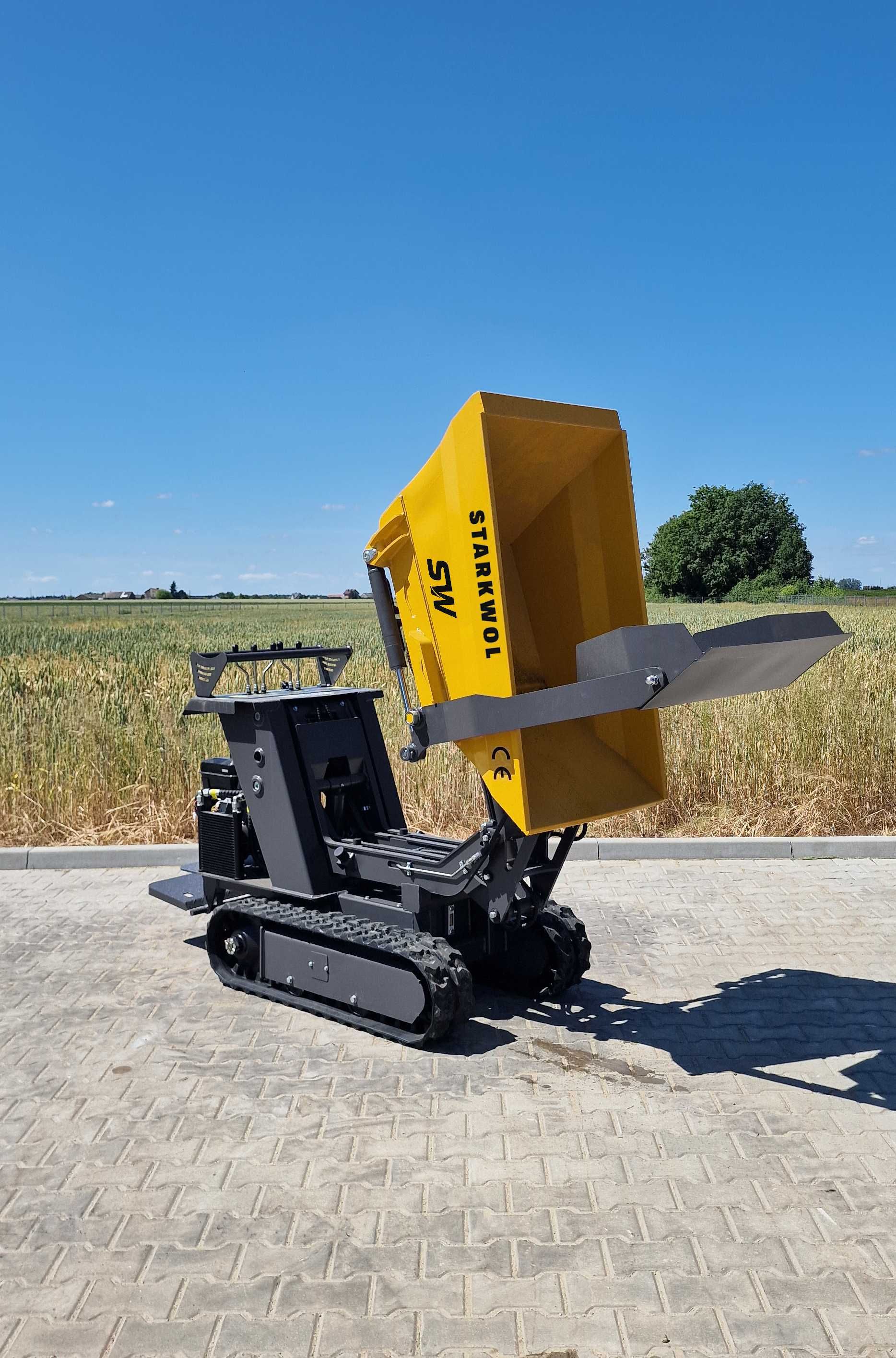 Taczka spalinowa wozidło Briggs & Stratton Udźwig 800 kg