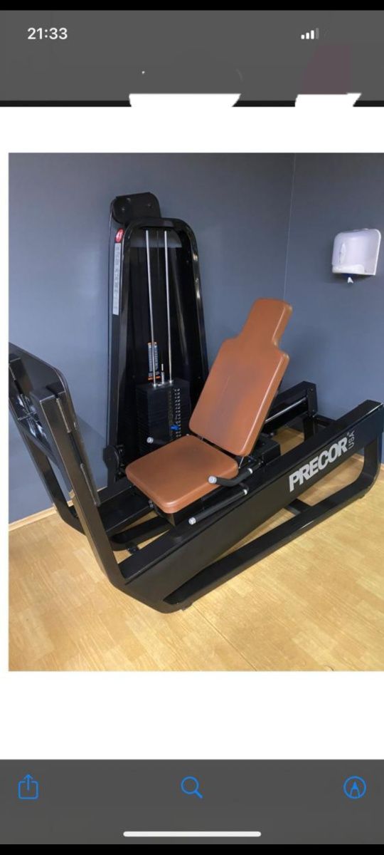 Suwnica na nogi Precor Matrix Technogym Siłownia Life Fitness