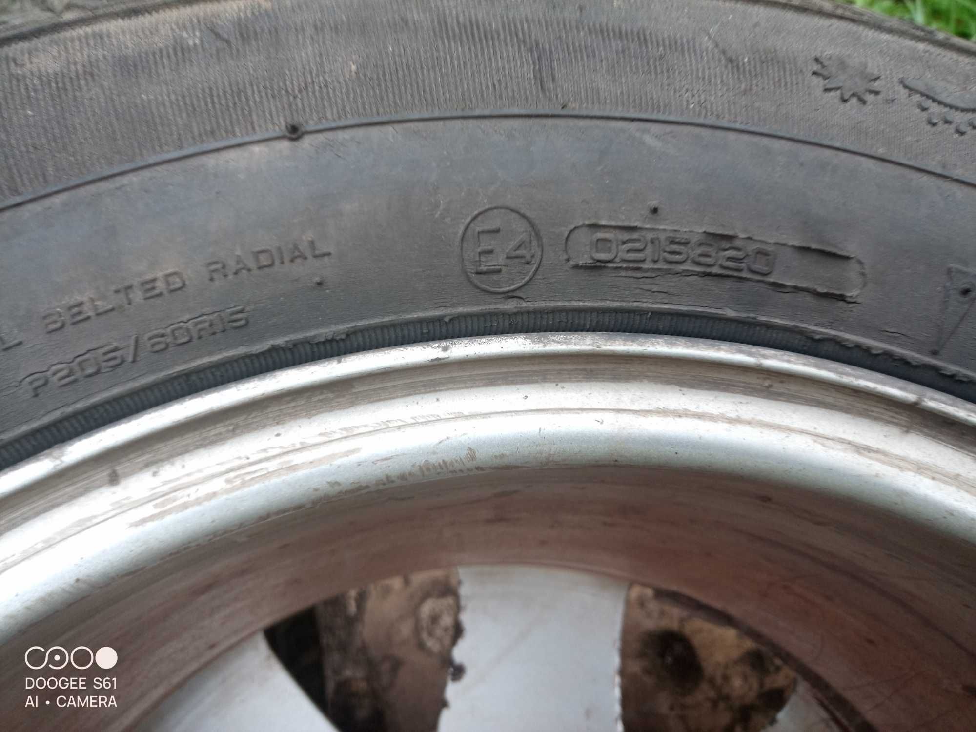 FELGI ALUSY AUDI ,VW ,SEAT - 5x112  + opony 205/60/15