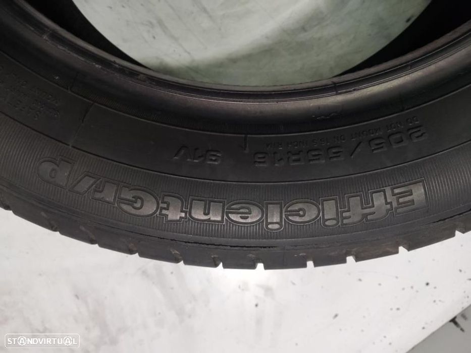 2 pneus semi novos 205-55r16 good year - oferta dos portes 85 EUROS