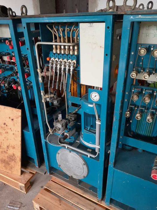 Zasilacz agregat hydrauliczny 7,5kW-6sekcji prasa,łuparka,pilarka,trak