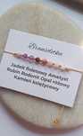 Bransoletka mix kamieni naturalnych opal ametyst rubin