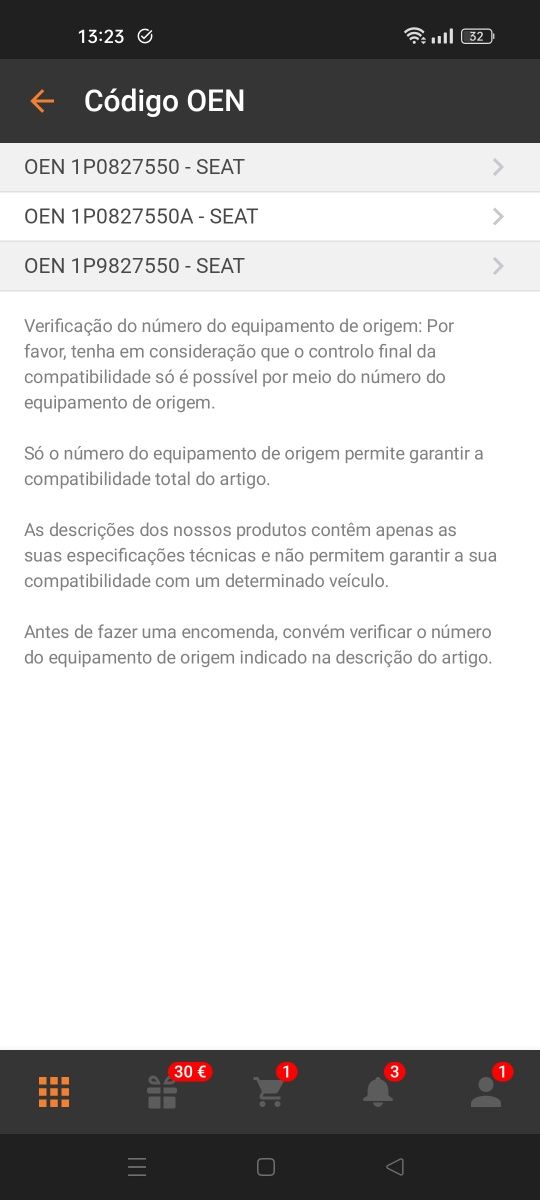Amortecedor Bagageira SEAT LEON