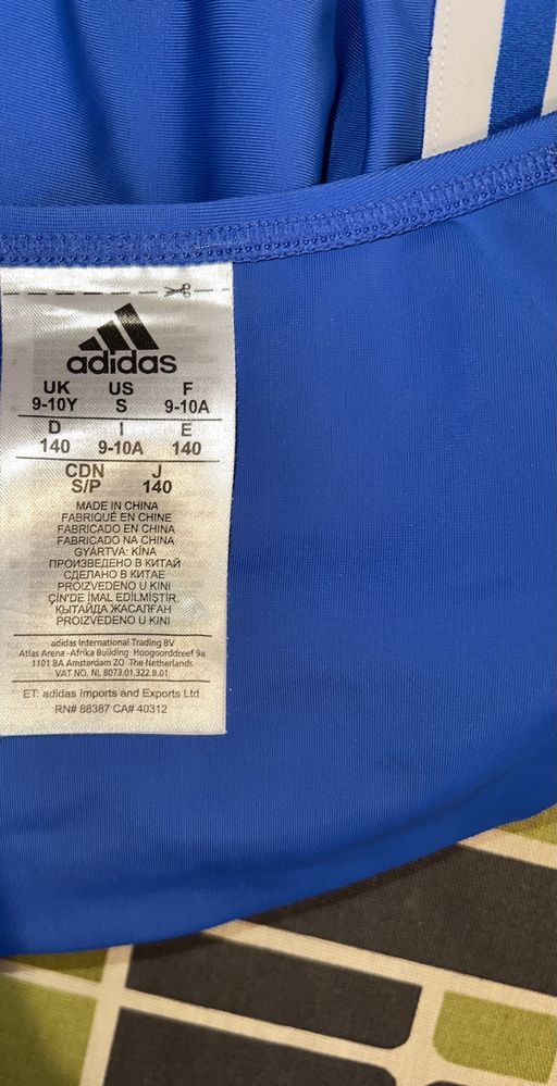 Купальник Adidas на дівчинку