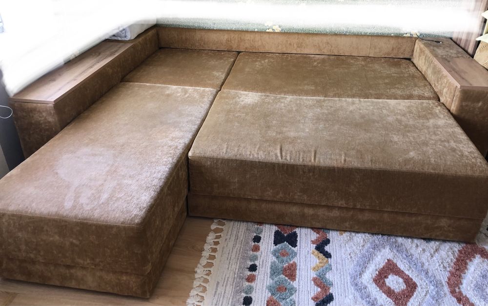 Ортопедичний кутовий диван